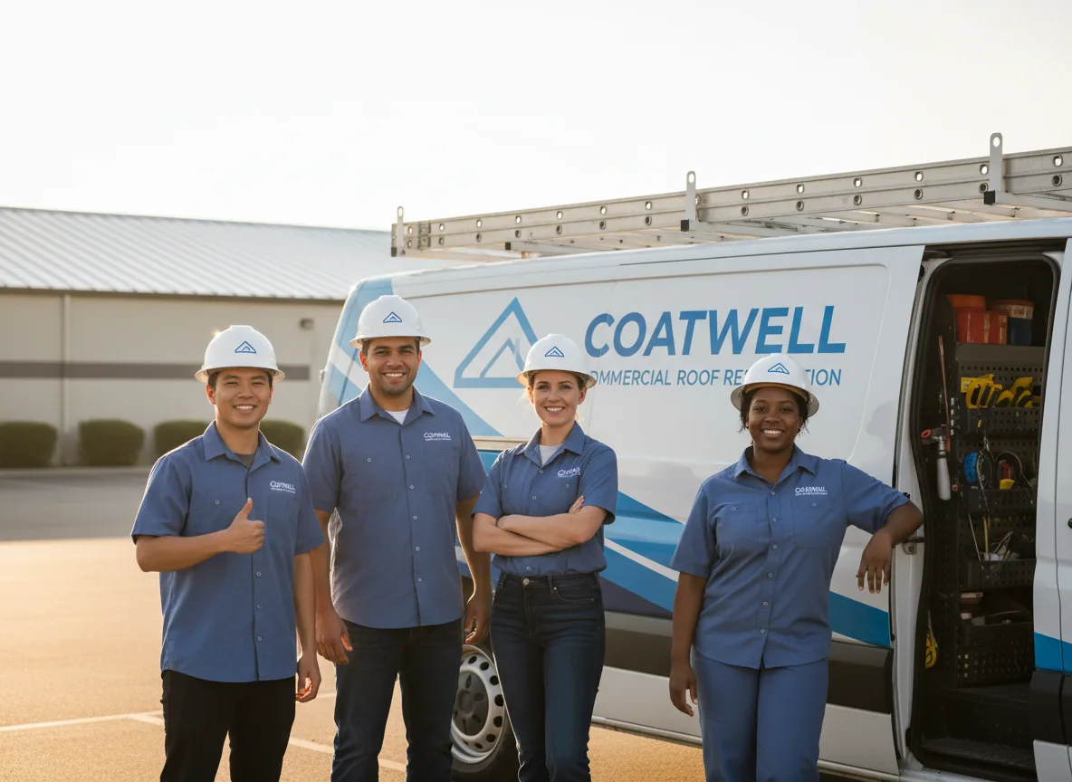 Commercial roof coating company in Hundred, WV
